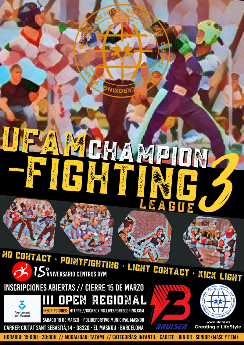 UFAM Champions Fight League 3 2023